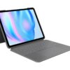 LOGITECH Combo Touch 13" iPad Keyboard Folio - Grey, Silver/Grey