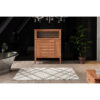 Letona 112Cm Wide 6 Drawer Beech Solid Wood Sideboard