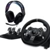 Logitech G920 Steering Wheel + G335 Headset Bundle Xbox & PC