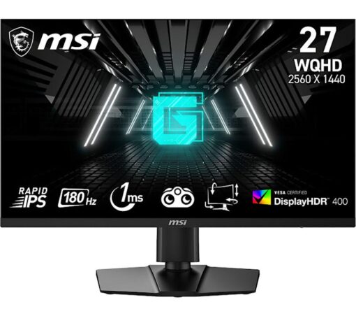 MSI G274QPF-E2 Quad HD 27" IPS Gaming Monitor - Black, Black