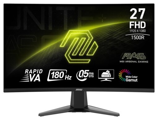 MSI MAG 27C6F 27 Inch 180Hz FHD Gaming Monitor