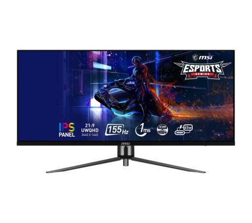 MSI MAG401QR Wide Quad HD 40" IPS LCD Gaming Monitor - Black, Black