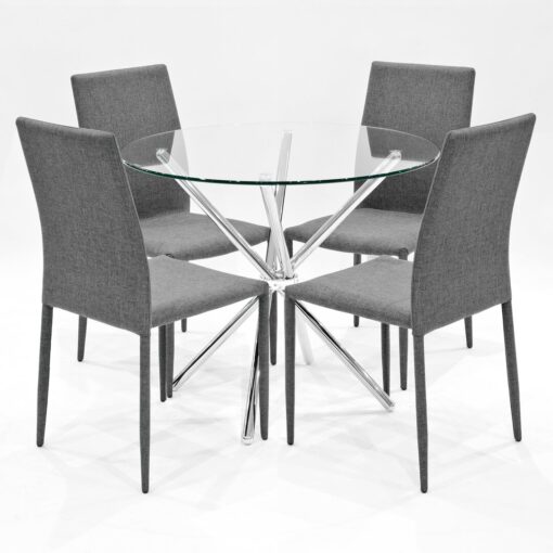 Mikaela 4 - Person Dining Set