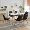 Milana 6 - Person Dining Set