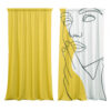 Moqadis Velvet Blackout Slot Top Curtain Pair