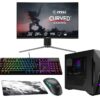 Msi MAG Infinite S3 Gaming PC, Monitor, Keyboard, Mouse & Surface Bundle - Intel® Core™ i5, RTX 4060 Ti, 1 TB SSD, Black