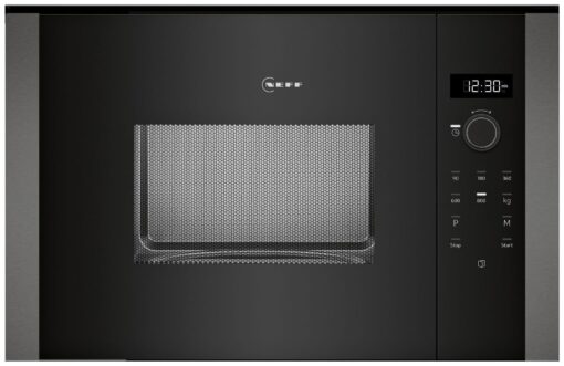 Neff HLAWD23G0B 800W Built In Microwave - Graphite Grey