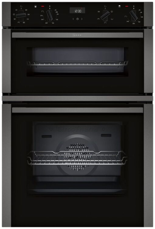 Neff U1ACE2HG0B Built In Double Electric Oven - Graphite