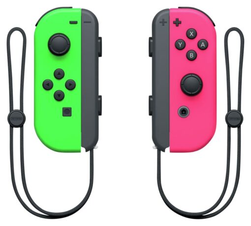 Nintendo Switch Joy-Con Controller Pair - Neon Green & Pink