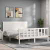 Odine Kingsize (5') Solid Wood Bed