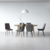 Patchell Dining Set with 6 Chairs