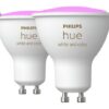 Philips Hue White and Colour 4.3W GU10 Smart LED 6 Pack