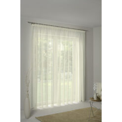 Polyester Standard Pinch Pleat Sheer Single Curtain Panel