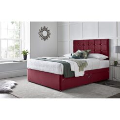 Preetam Divan Bed with 24" Headboard on Struts