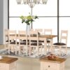 Red Lodge Extendable Dining Set with 8 Chairs