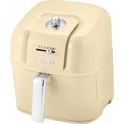 SWAN Retro SD10510CN Air Fryer - Cream, Cream