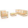 Salvato Solid Wood 5 - Person Seating Group