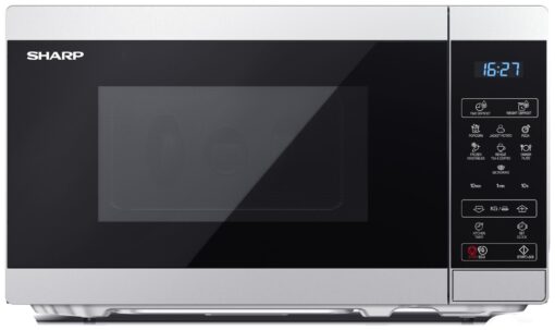 Sharp 800W Standard Microwave YC-MS02U-S - Silver