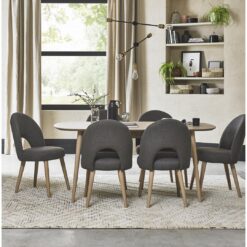 Sievers Extendable Dining Set with 6 Chairs