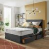 Silentnight Memory Kingsize 4 Drawer Divan Bed - Charcoal