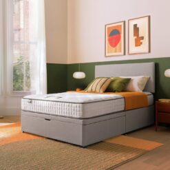 Silentnight Memory Superking Half Ottoman Bed - Grey