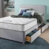 Silentnight Pavia Small Double 4 Drawer Divan Bed - Grey