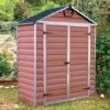 Skylight 3 ft. W x 7 ft. D Plastic Garden/Tool Shed