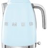 Smeg 50's Style Retro Variable Temperature Kettle - Blue