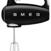 Smeg HMF01BLUK 50's Style Retro Electric Hand Mixer - Black