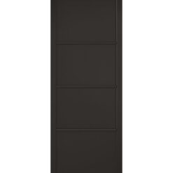 Soho 4P Black Internal Door