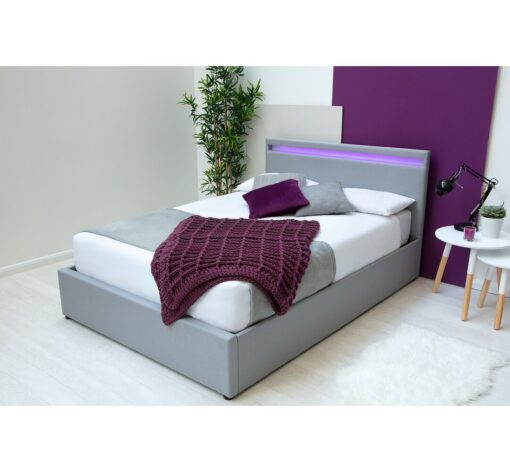 Stanlake Small Double (4') Upholstered Ottoman Bed