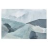 Surges in Blue III 2.9m x 4.32m Textured Matt Peel & Stick Wall Mural