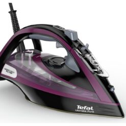 Tefal Ultimate Pure FV9830 Steam Iron - Black & Purple