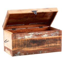 Verty Furniture - Coastal Trunk Box - Wood - L40 x W80 x H80 cm