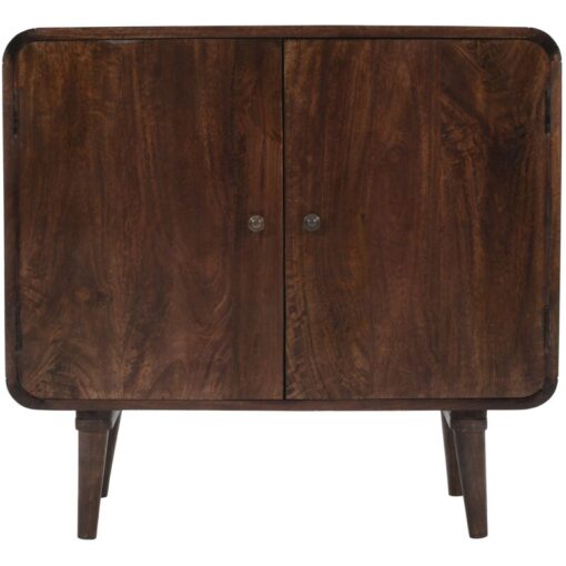 Verty Furniture - Franklin Dark Mango Wood 2 Door Sideboard