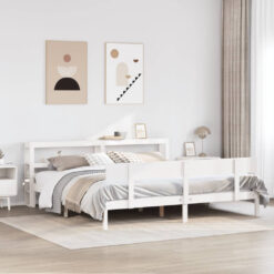 Vidaxl Solid Wood Bed without Mattress