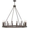 Vredenburgh 16-Light Wagon Wheel Chandelier