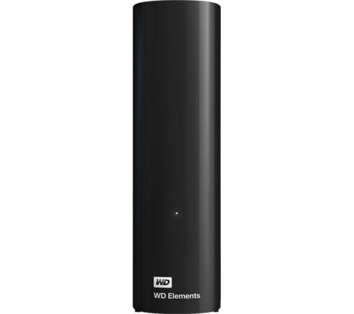 WD Elements External Hard Drive - 14 TB, Black, Black