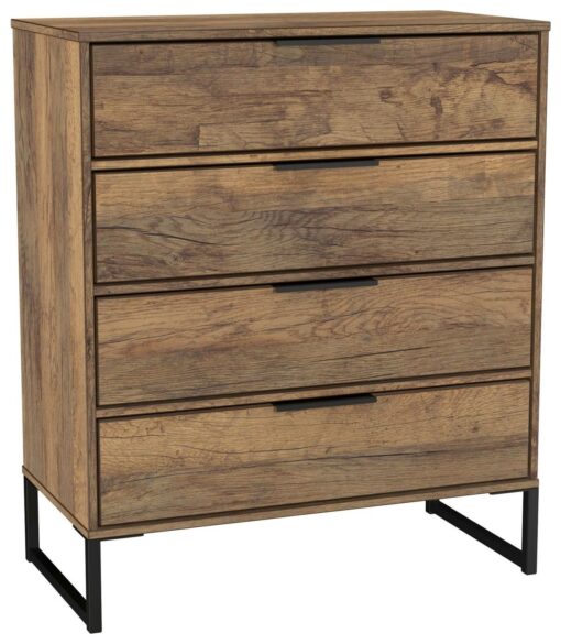 Welcome Messina 4 Drawer Chest - Oak