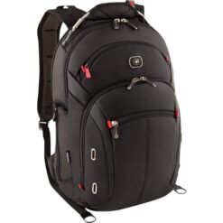 Wenger Gigabyte 15" Laptop Backpack - Black, Black