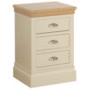 Windsor 3 Drawer Bedside Table