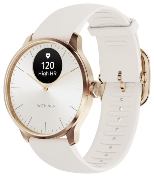 Withings ScanWatch Light Smart Watch - Rose Gold