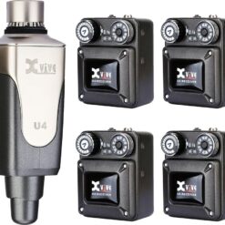 XVIVE XU4R4 2.4 GHz Wireless Monitor System - Black