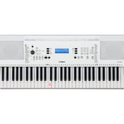 Yamaha EZ-300 Electronic Keyboard - Silver White, Silver/Grey,White