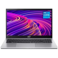 Acer Aspire 3 A315-59 Laptop - Intel Core i5-1235U, 8GB, 256GB SSD, Integrated Graphics, 15.6 Inch Full HD, Windows 11, Silver