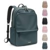 GOLF SUPAGS Laptop Backpack for Women Slim Computer Bag Work Travel College Backpack Purse Fits 15.6 Inch Notebook, Dark Green