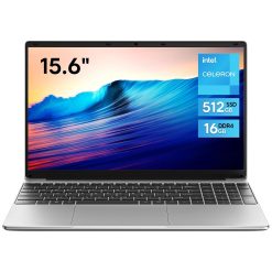 jumper 15.6 inch Laptop, Quad-Core N5095 Processor(up to 2.9GHz), 512GB SSD 16GB DDR4 Laptops, 1080p FHD IPS Display Notebook, Portable Laptops for Business, School, and Work,...
